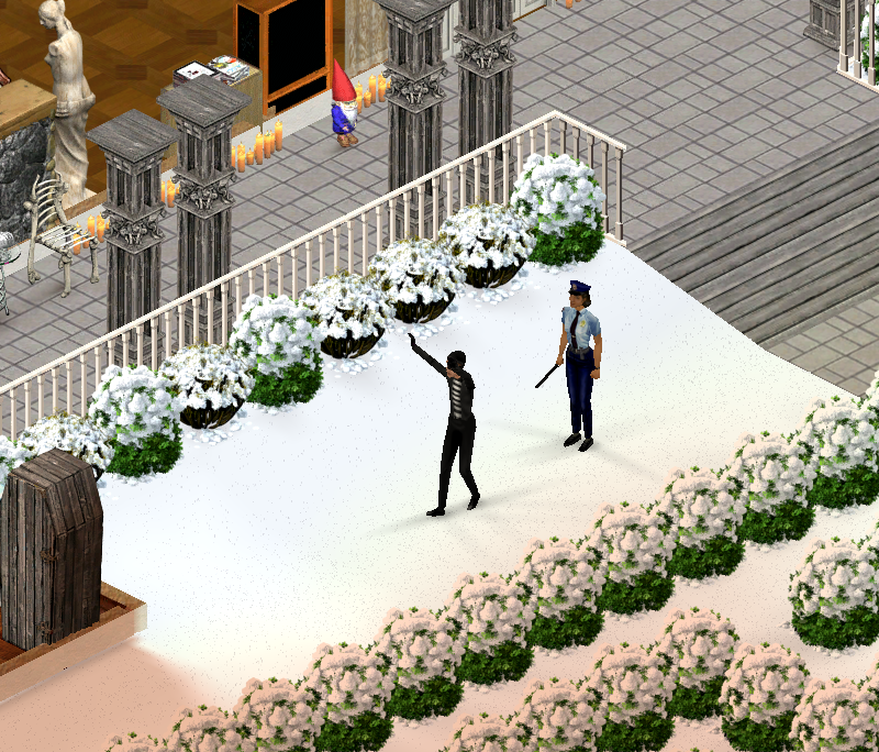 Police Arresting Burglar